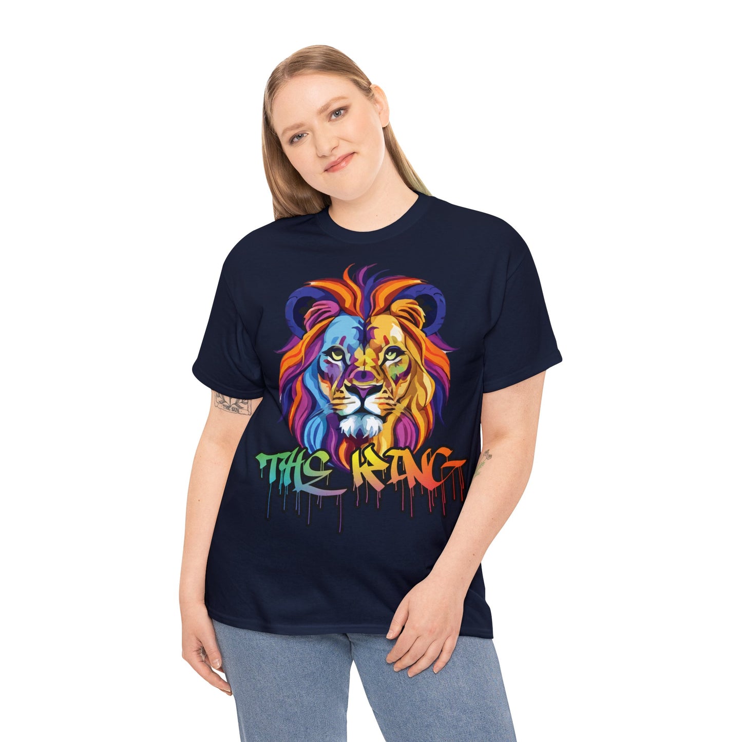 THE KING - Klassisk unisex T-shirt!