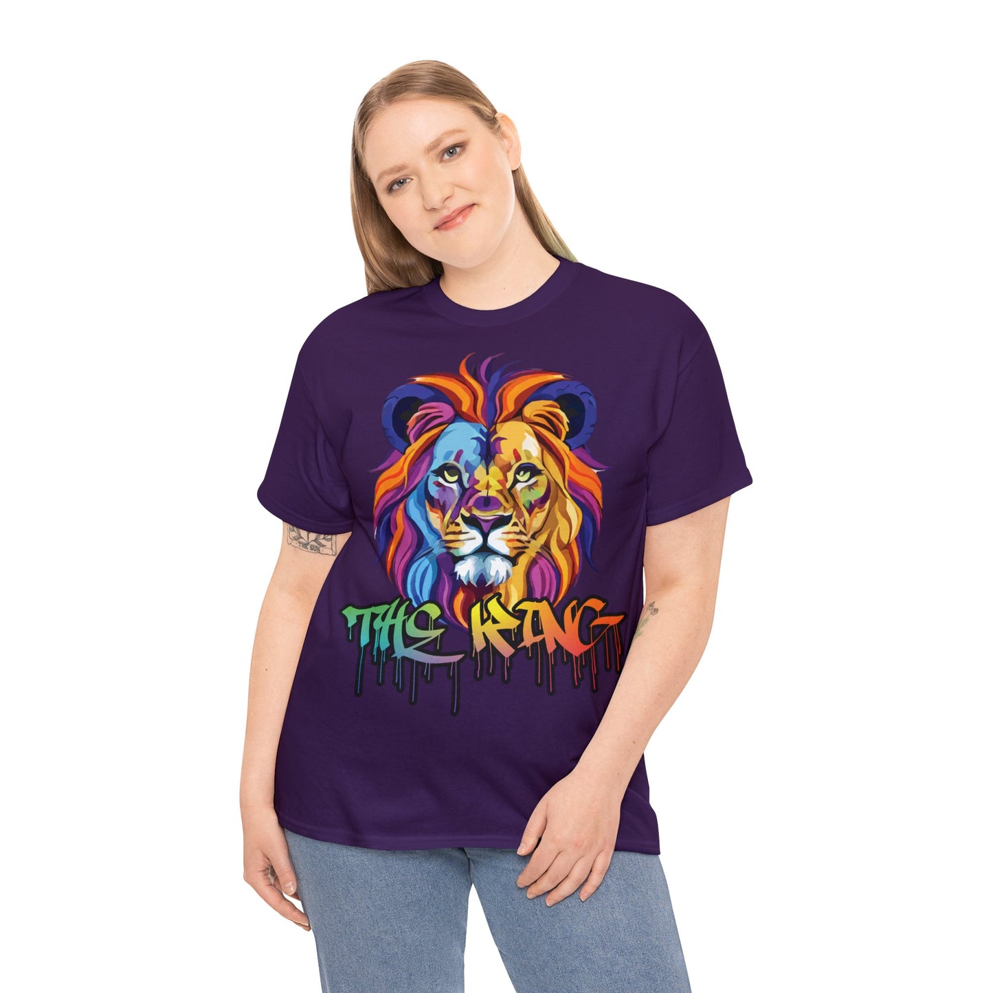 THE KING - Klassisk unisex T-shirt!