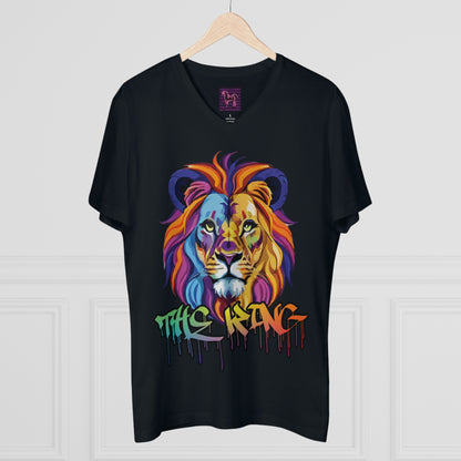 THE KING - Classic V-neck T-shirt!