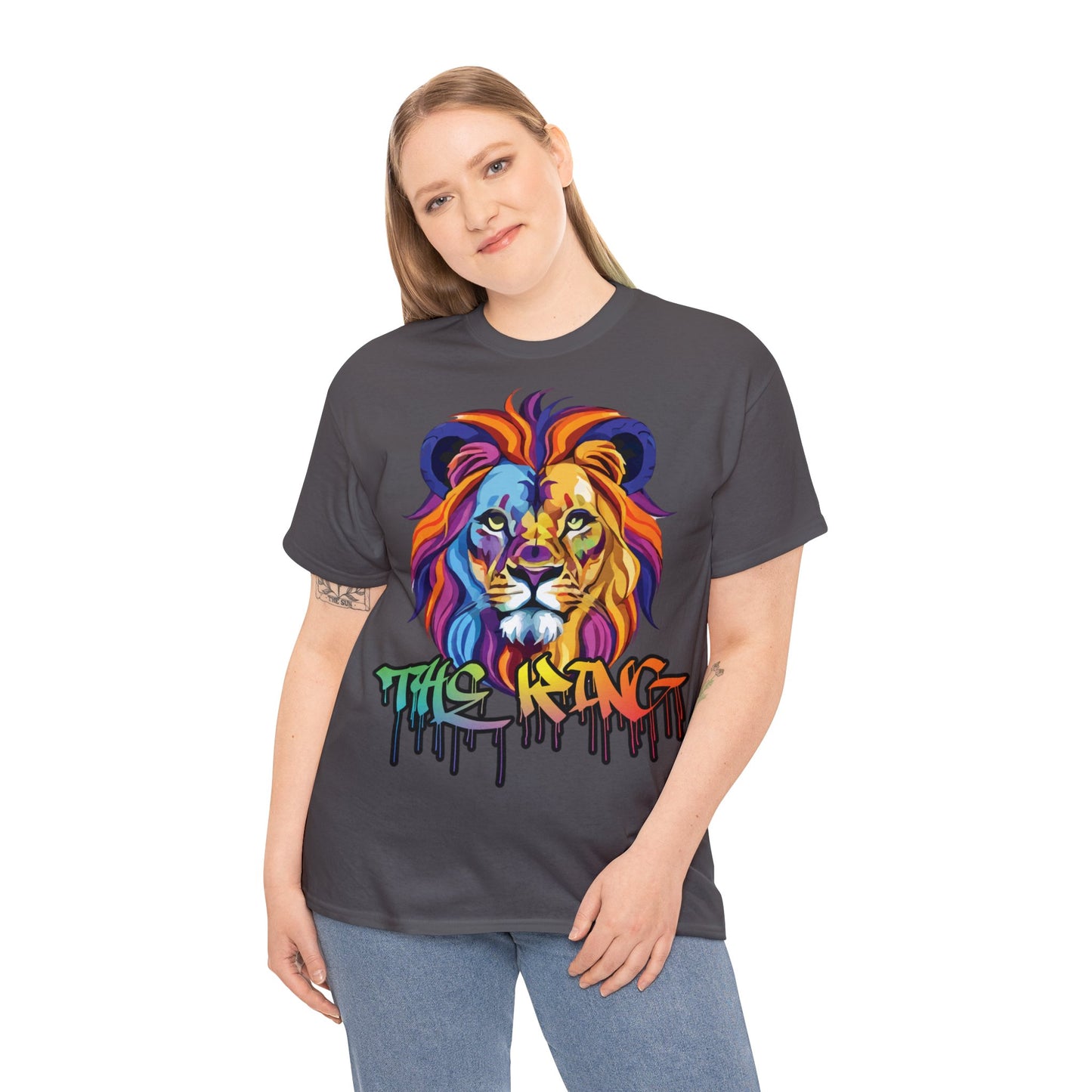 THE KING - Klassisk unisex T-shirt!